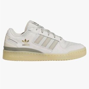 adidas Originals Forum Low Classic Shoes Men HQ7096 (Talc/Sesam), Size 13